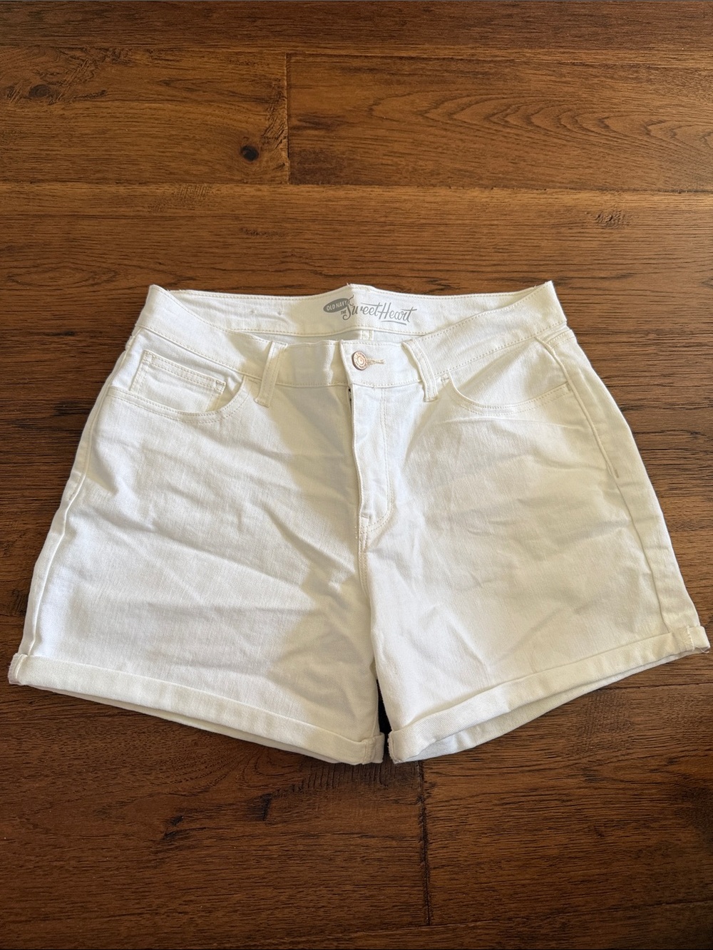 Old navy White High-Rise Denim Shorts